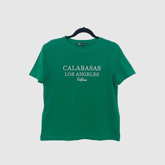 Zara Tops Zara Calabasas La Tshirt Size Medium New With Tags